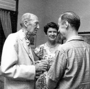 'Will' Beebe, Jocelyn Crane & 'Ted' Hill, Simla, 1959
