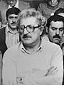(Juan Antonio Bardem) Spaanse verkiezingen Santiago Carrillo (PCE) presenteert kandidaten voor zijn …, Bestanddeelnr 929-2263 (cropped)
