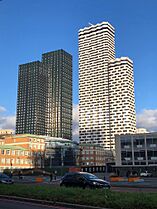 101 George Street and College Road Tower (November 2023) NW