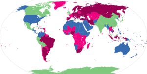 12 24 Hours World Map