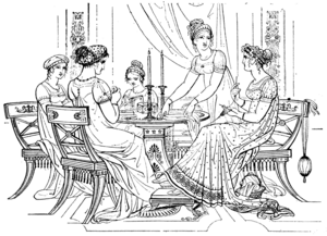 1812-neoclassical-Young-Ladies-at-Home