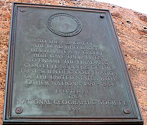 Adolphus Greely men memorial