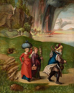 Albrecht Dürer - Lot und seine Töchter (NGA)