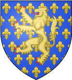 Arms of Beaumont (Baron Beaumont, 1309).svg