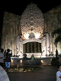 Bali bomb monument