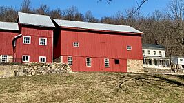 Bank barns, Amsterdam, NJ