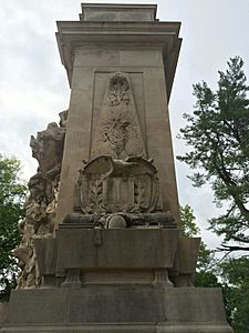 Battle of Princeton Monument north face