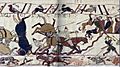 Bayeux Tapestry Horses in Battle of Hastings