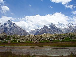 Biafo Glacier, Gilgit, Pakistan.