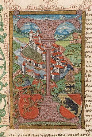 Bern in der Kapitale der Spiezer Chronik
