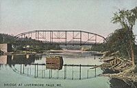 Bridge at Livermore Falls, ME