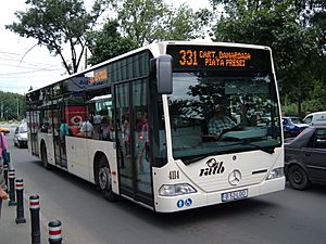 Bucharest Citaro bus 4114