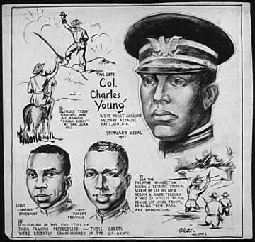COL. CHARLES YOUNG - WEST POINT GRADUATE, MILITARY ATTACHE TO HAITI, LIBERIA - NARA - 535679