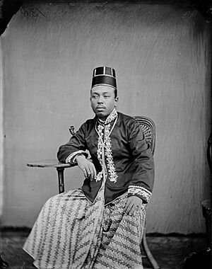COLLECTIE TROPENMUSEUM Portret van een lokale bestuurder Kareng Probolinggo TMnr 10001909