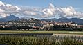 Cloudy day in Bergamo, view from Airport parking - panoramio