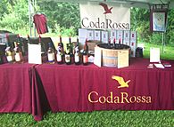 Coda Rossa Wine Tent