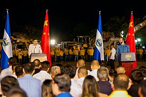 Colocacion de la Primera Piedra, Estadio Nacional El Salvador en 30 Noviembre 2023 - 14