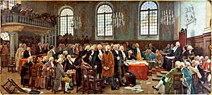 Débat sur les langues lors de la première Assemblée législative du Bas-Canada le 21 janvier 1793