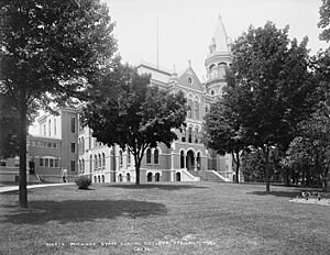 Detroit Publishing Company - MSNC Old Main Building
