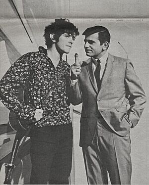 Donovan and Casey Kasem 1965
