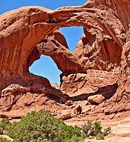 Double Arch, Arches NP, UT 8-12 (14989694161)