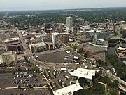 Downtown South Bend from South East