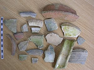 Early Medieval Stamford ware sherds (FindID 499542)