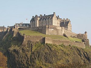 Edinburgh Castle princes
