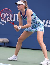 Elena Rybakina (2023 US Open) 15 (cropped) 2