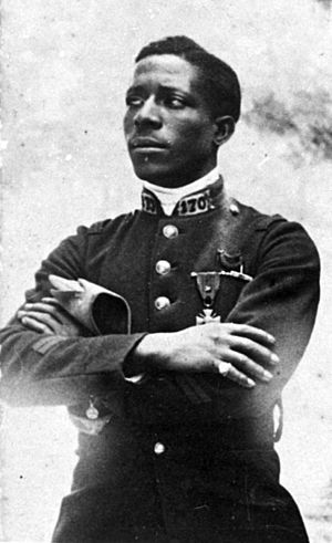 Eugene Jacques Bullard, first African American combat pilot in uniform, First World War