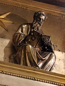 Filippo Brunelleschi (attr.), san giovanni evangelista, 1400-01 ca. 01