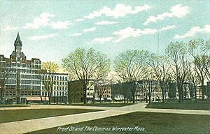 Front Street and The Common, Worcester, MA