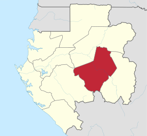 Ogooué-Lolo Province in Gabon