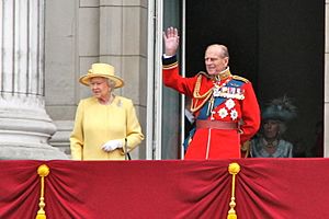 HM The Queen and Prince Philip