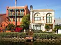 Houses on Grand Canal, Venice Canal Historic District, Venice, California