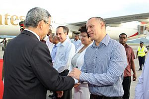 Jorge Carlos Fonseca and Jean-Paul Adam, June 2014