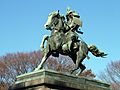 Kusunoki Masashige statue