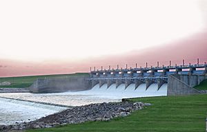 Lake Livingston Dam