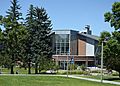 Looking NW at Chemistry and Biochemistry Building - Montana State University - 2013-07-09