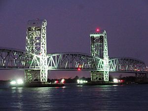 Marine Parkway Bridge Lights (15812772345)