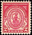 Massachusettes Bay Colony stamp 2c 1930 issue