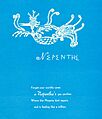 Menu, Nepenthe, Big Sur