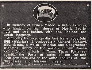 Mobile 1953 Madoc plaque