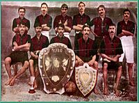 Mohun Bagan 1911 IFA shield winning team