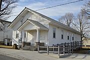 Monroe Township hall at Pickrelltown