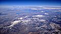 Mount Nebo and Utah Lake aerial
