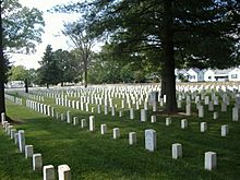 New Albany National Cemetery graves