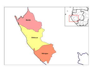 Ogooue-Maritime departments