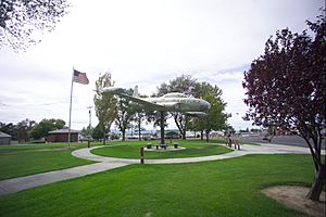 T-33 jet in Pioneer Park