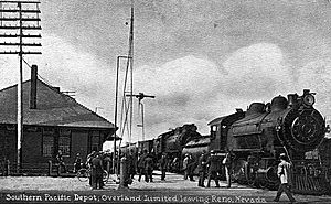 Overland Limited at Reno 1913